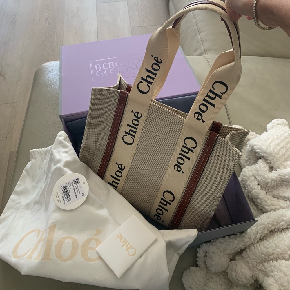 Chloe Woody Tote Brand New